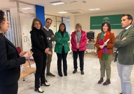 Visita de Solano y Ortiz al CADE