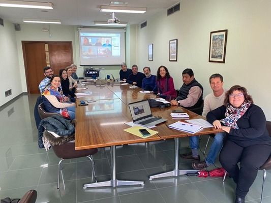 Reunión del proyecto.