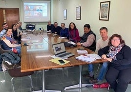 Reunión del proyecto.
