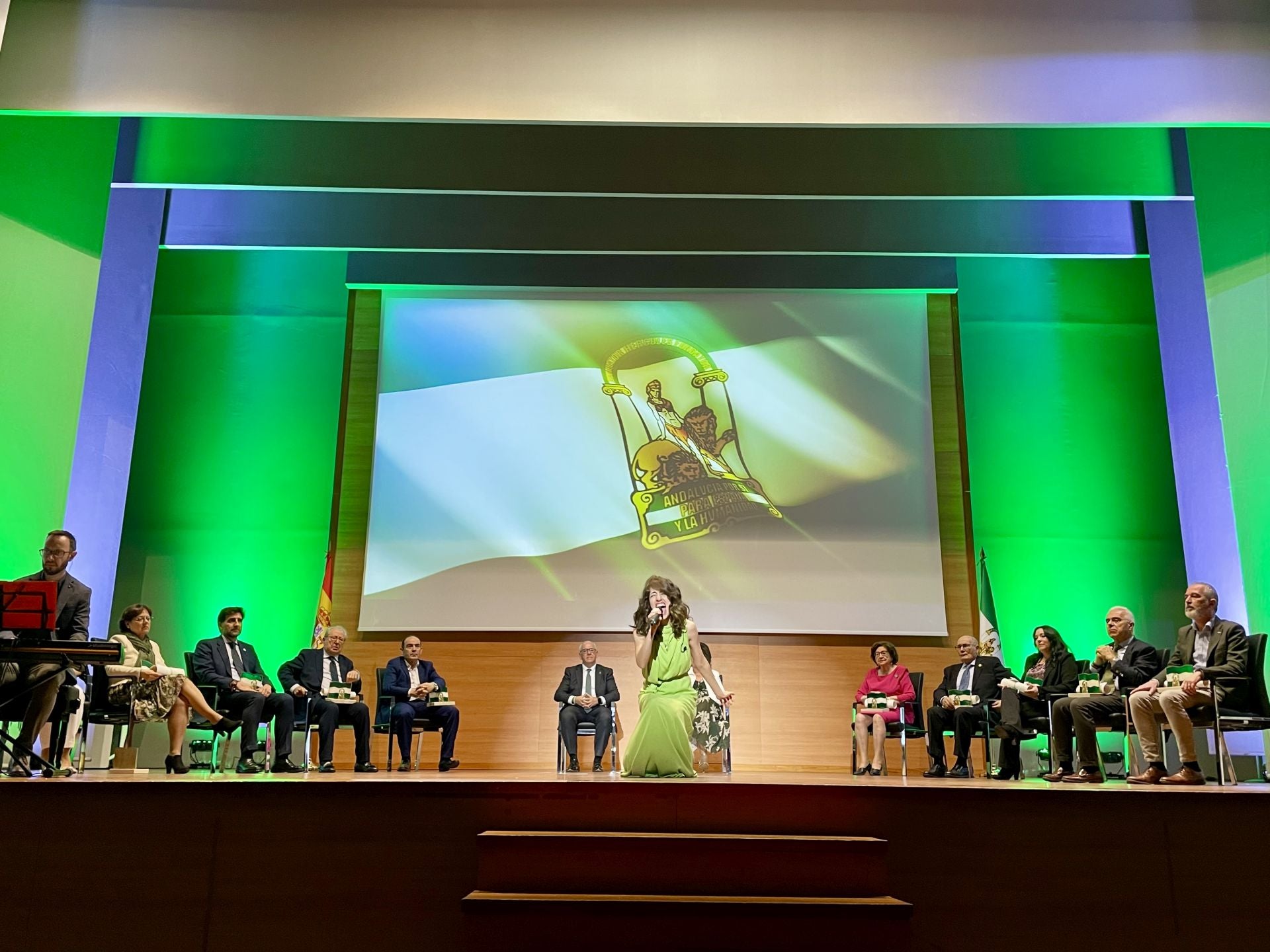La entrega de las banderas de Andalucía en Jaén, en imágenes