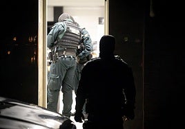 Redada en Loja el pasado jueves, mismo día en el que se celebró la Junta Local de Seguridad.