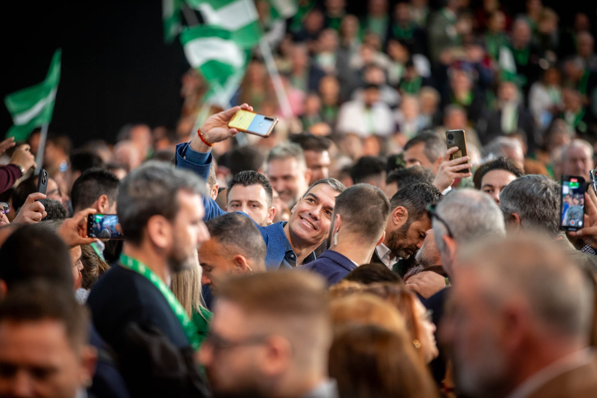 Las fotografías del cierre del congreso del PSOE-A en Armilla con Pedro Sánchez