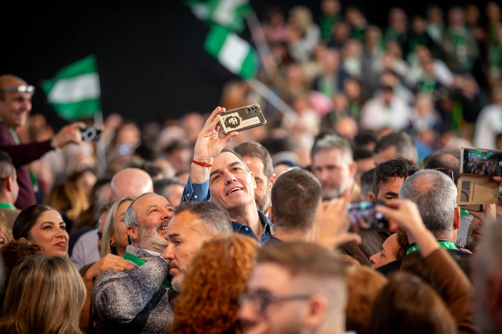 Las fotografías del cierre del congreso del PSOE-A en Armilla con Pedro Sánchez