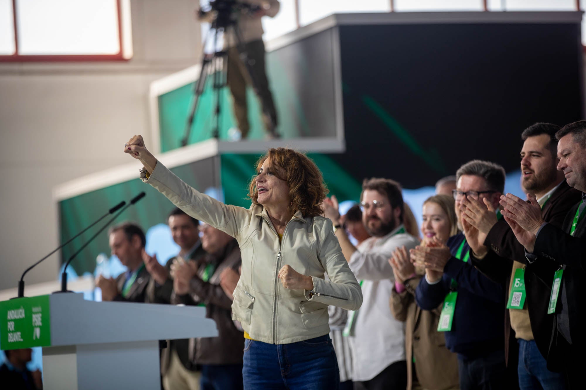 Las fotografías del cierre del congreso del PSOE-A en Armilla con Pedro Sánchez