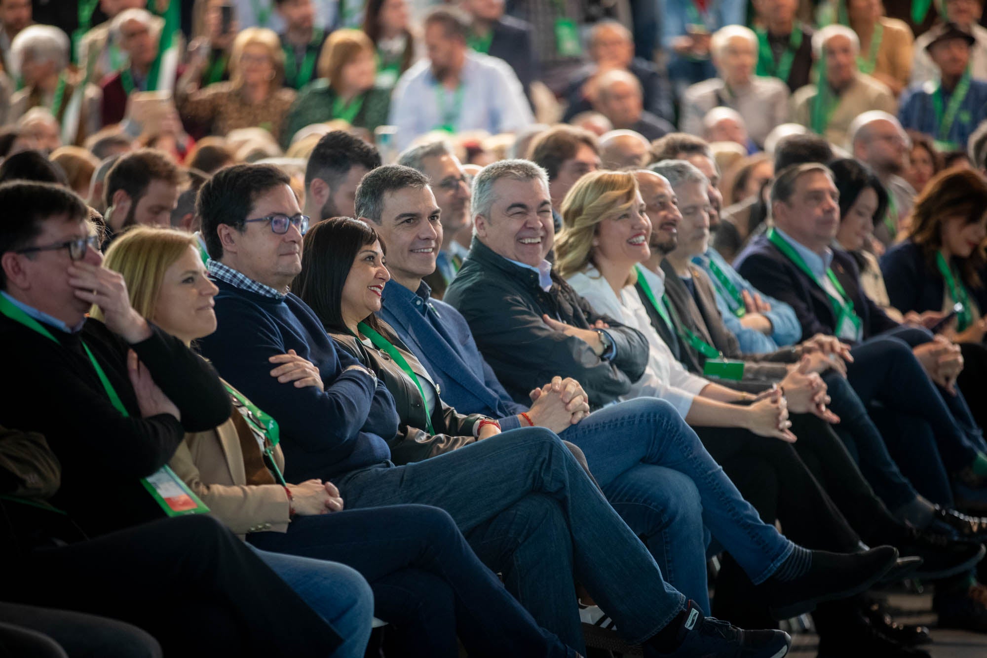 Las fotografías del cierre del congreso del PSOE-A en Armilla con Pedro Sánchez