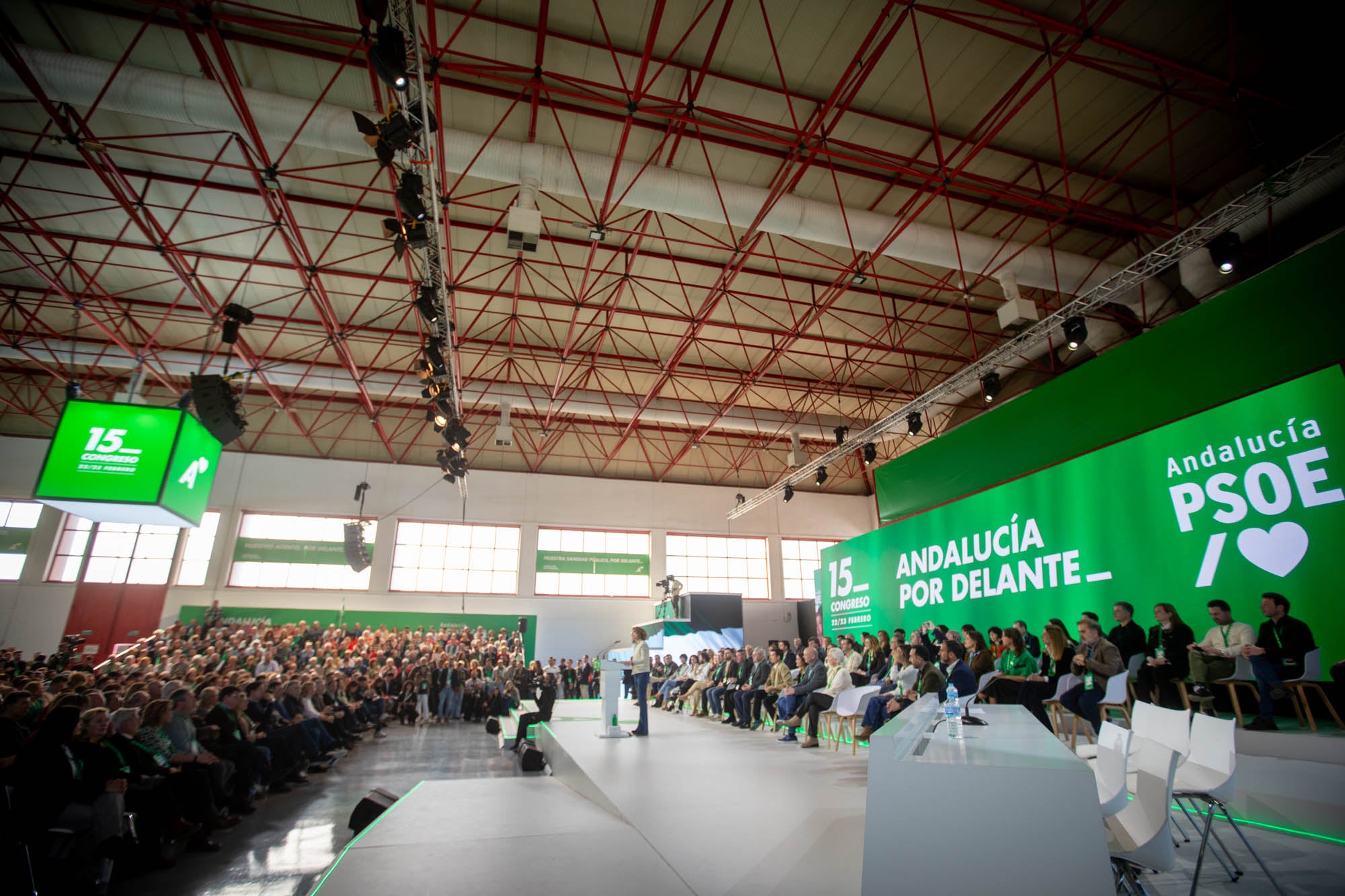 Las fotografías del cierre del congreso del PSOE-A en Armilla con Pedro Sánchez