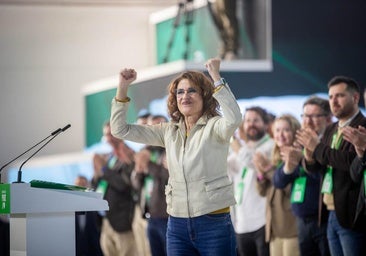 Montero avisa a Moreno que el PSOE-A sale «a ganar» y que «se le acabó el tiempo de vivir de las rentas»