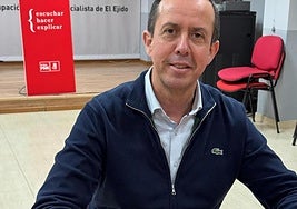 José María Martín presentará este lunes su precandidatura para la secretaría general del PSOE de Almería
