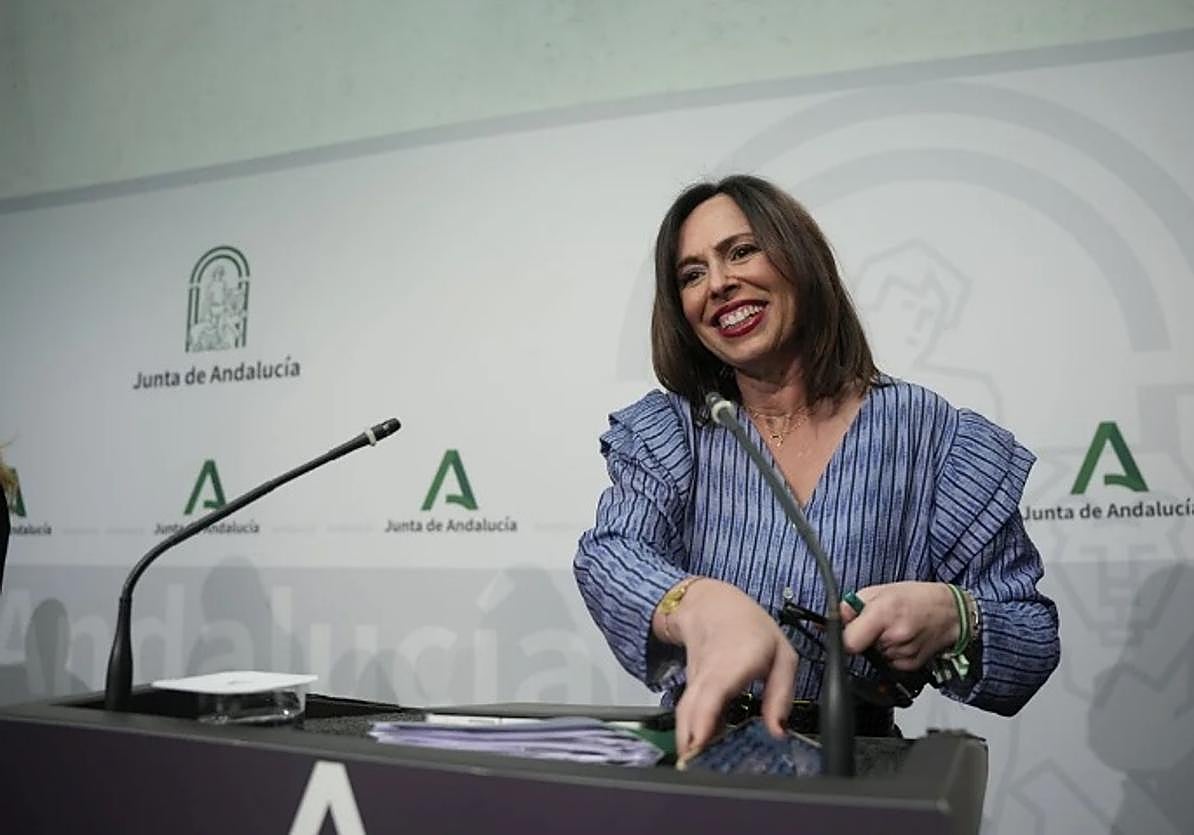 La consejera de Fomento, Vivienda y Ordenación del Territorio, Rocío Díaz.