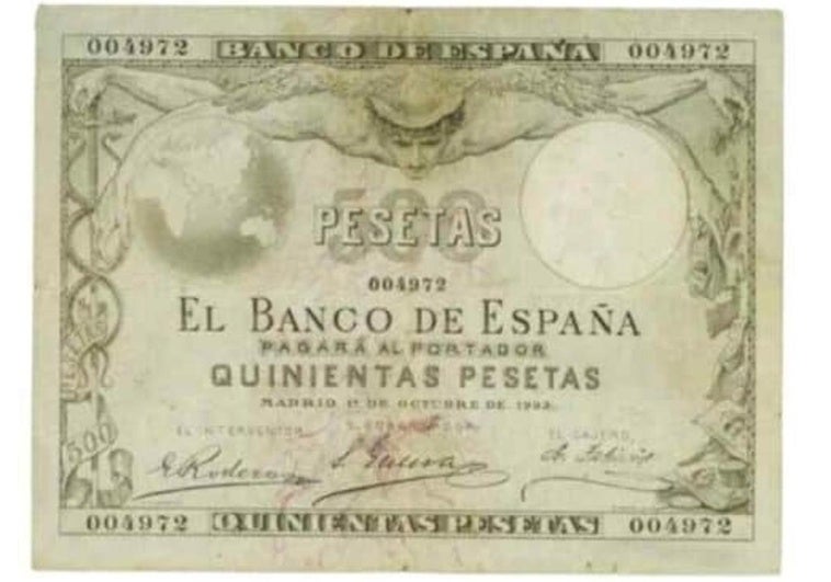 El billete de pesetas que se vende por 38.000 euros que puedes tener en casa