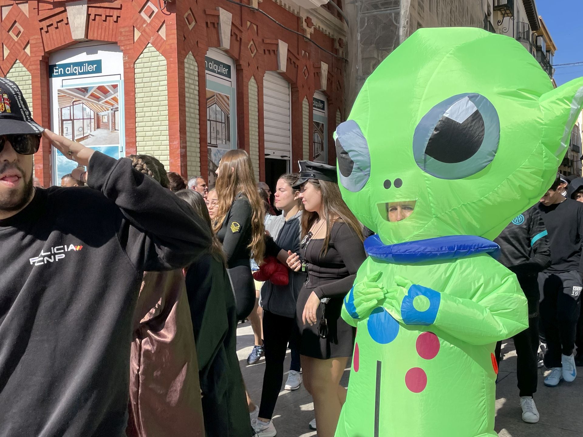 Las imágenes del pasacalles del Carnaval escolar de Jaén