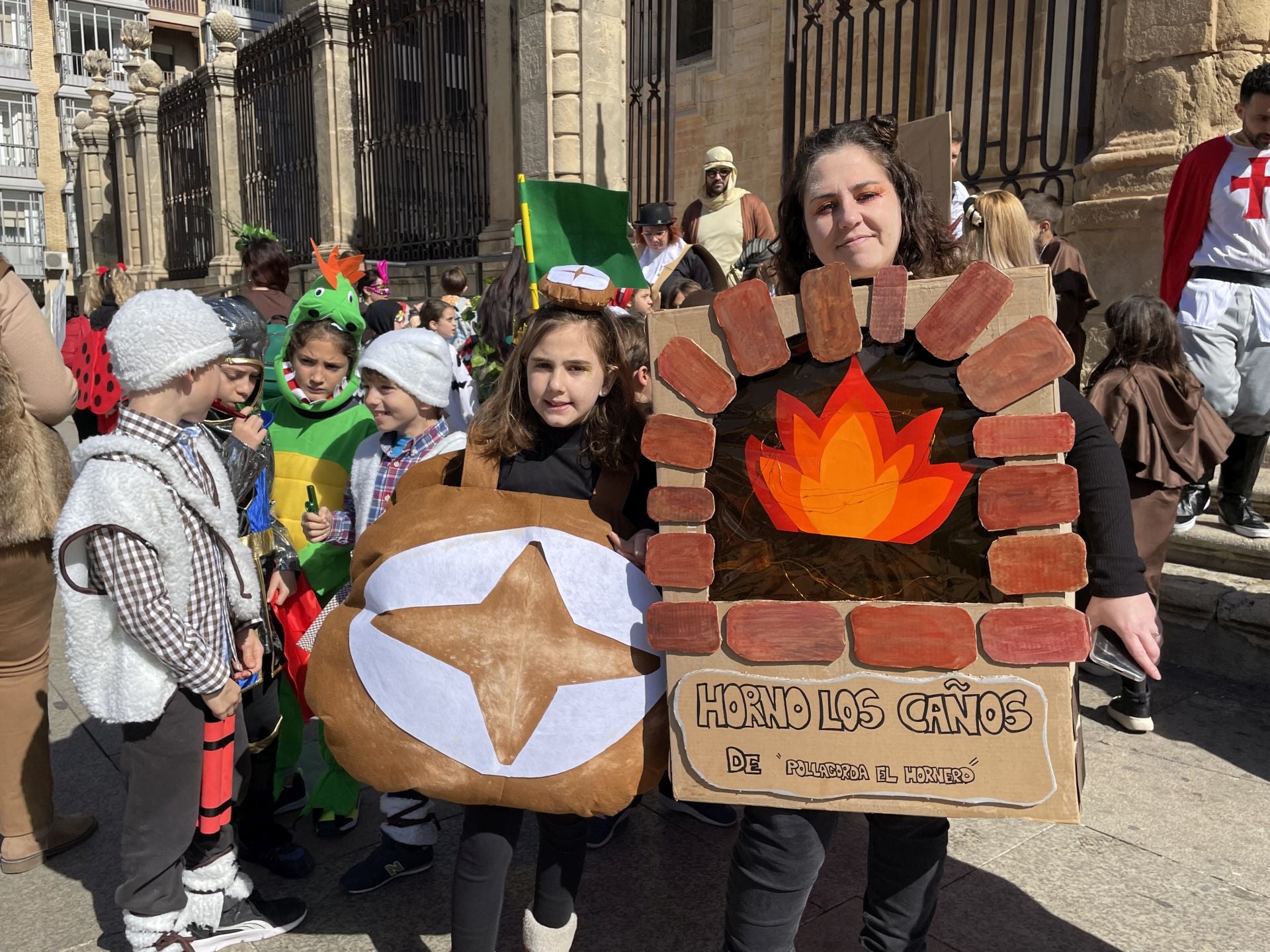 Las imágenes del pasacalles del Carnaval escolar de Jaén