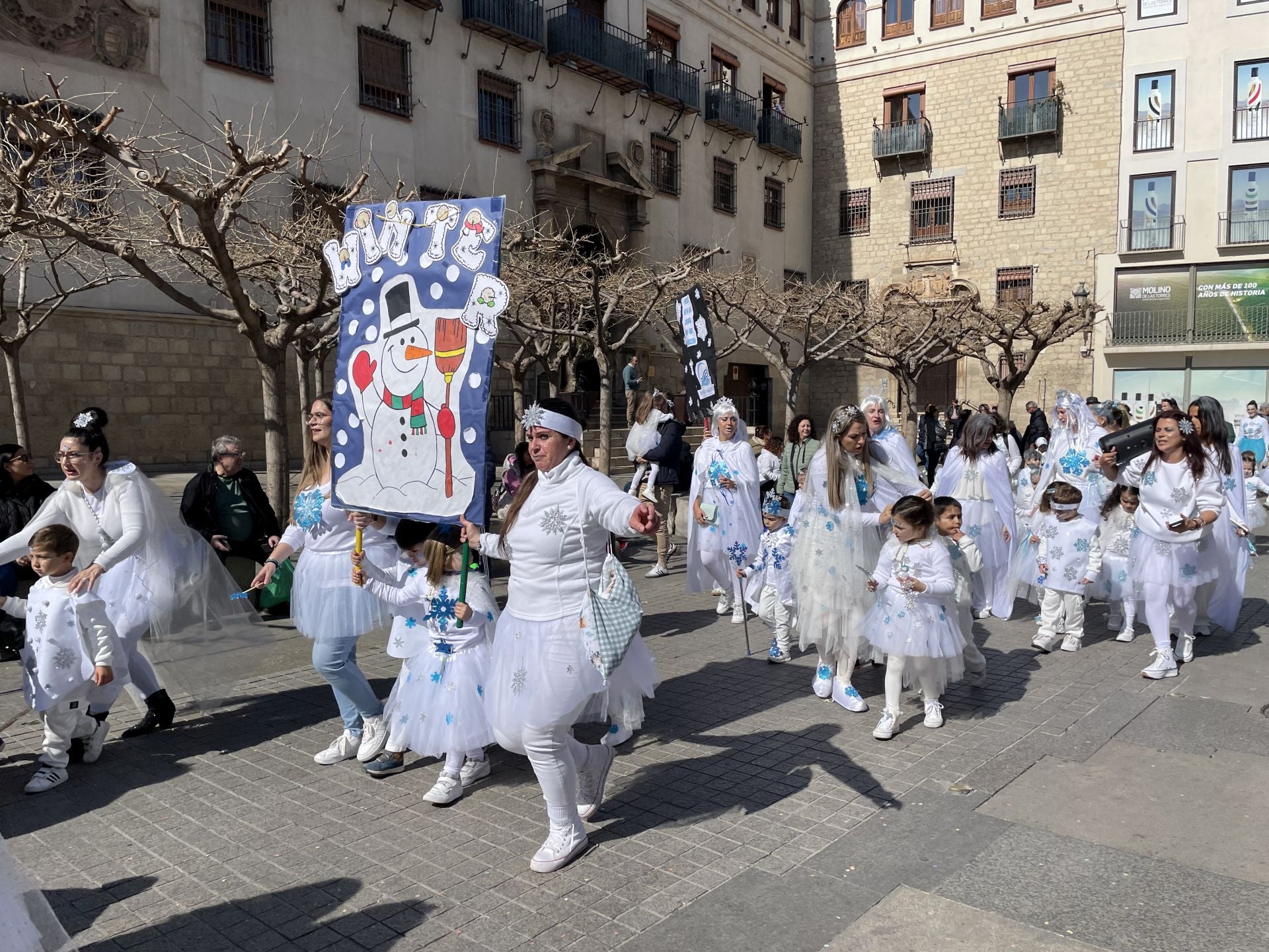 Las imágenes del pasacalles del Carnaval escolar de Jaén