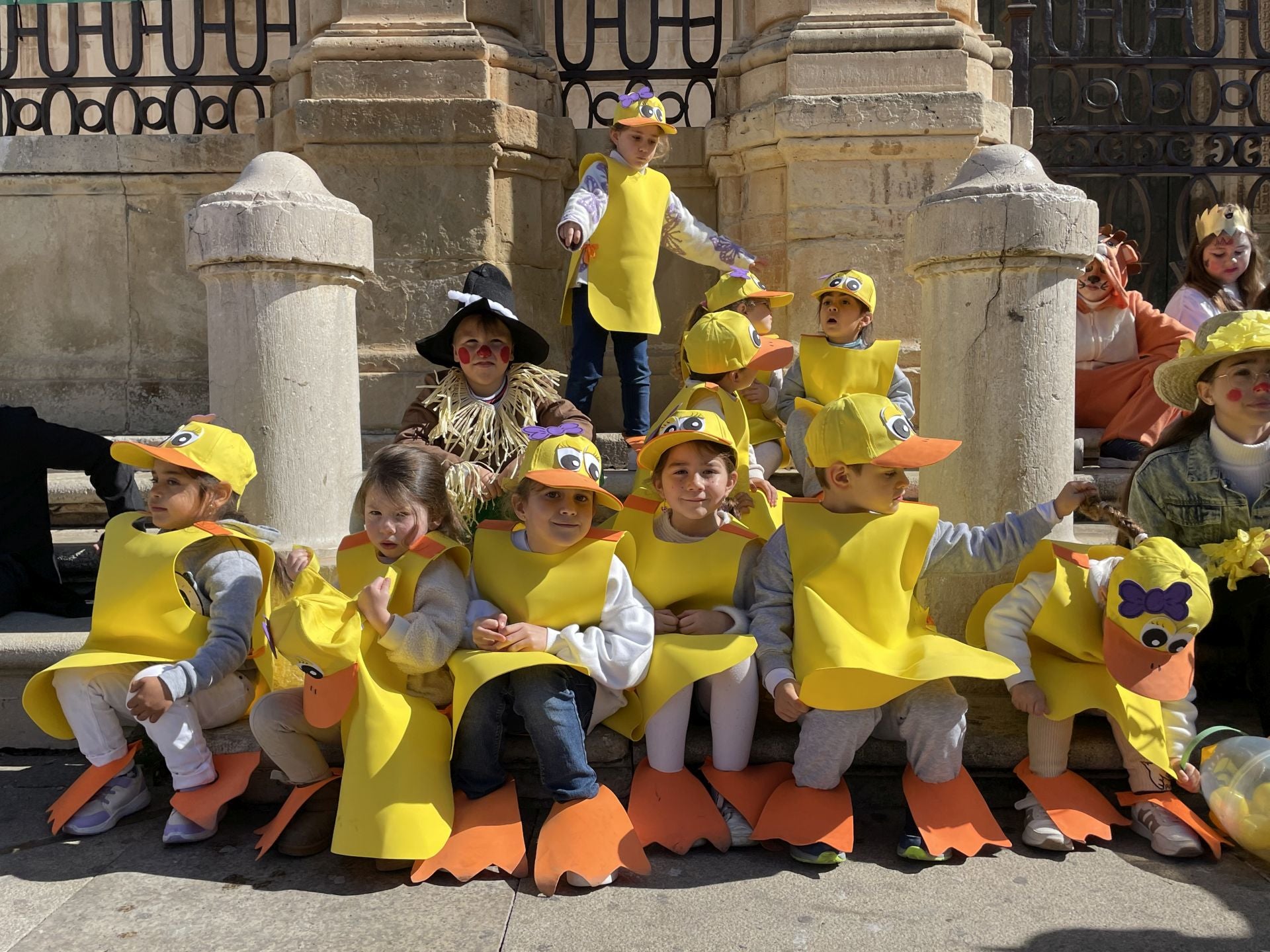 Las imágenes del pasacalles del Carnaval escolar de Jaén