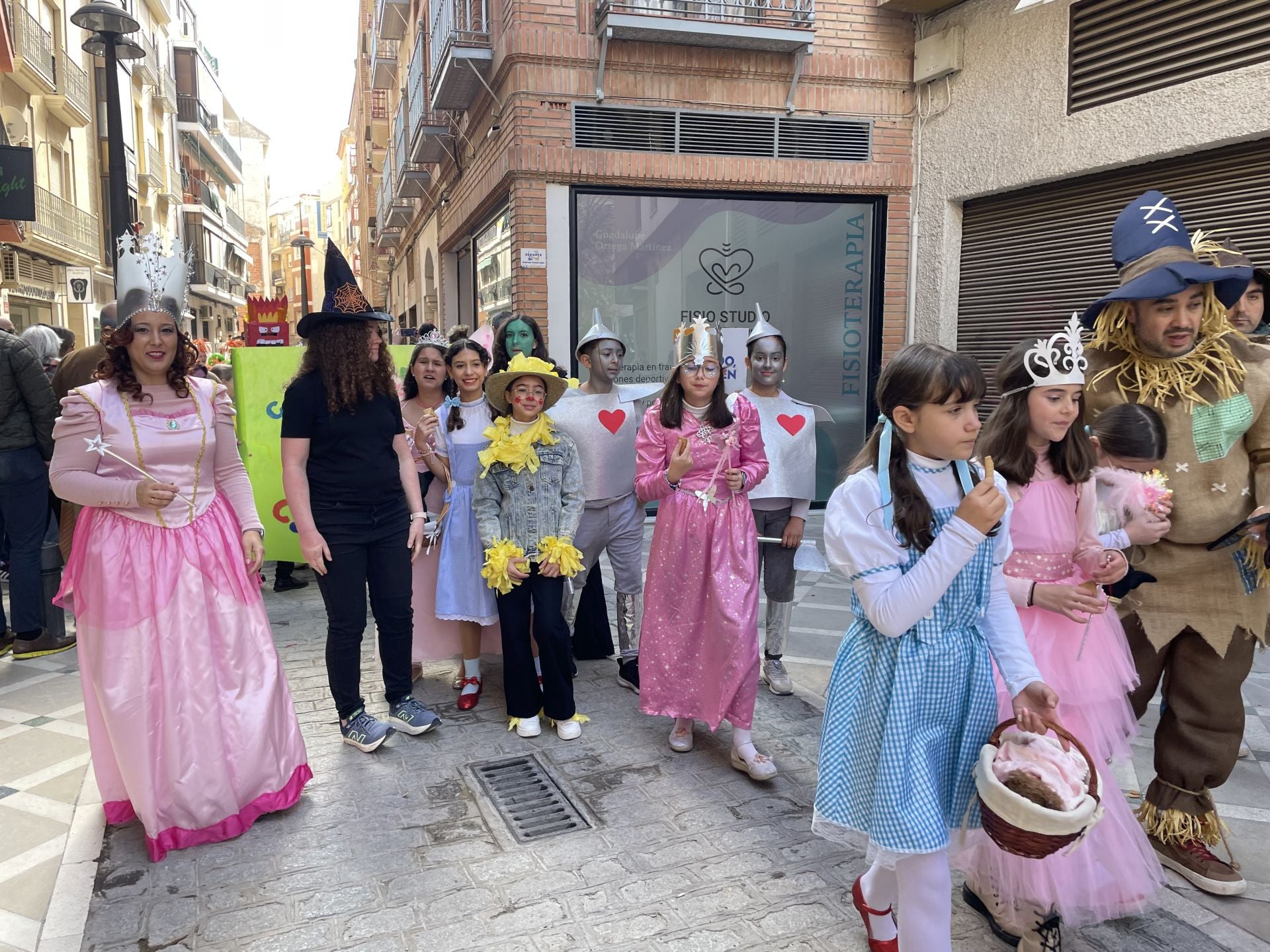 Las imágenes del pasacalles del Carnaval escolar de Jaén