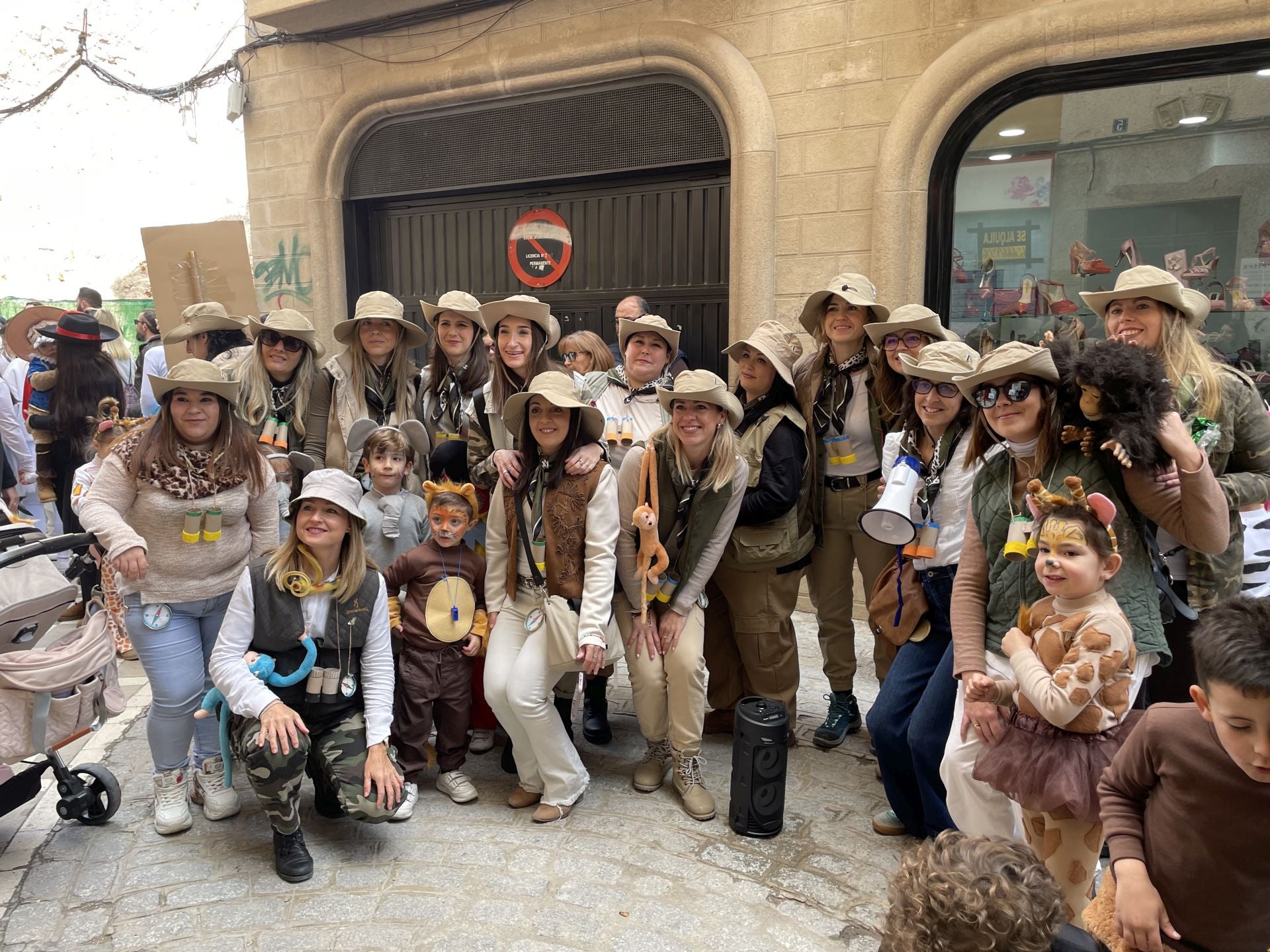 Las imágenes del pasacalles del Carnaval escolar de Jaén