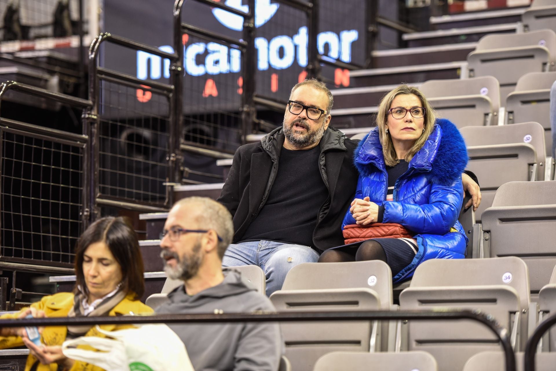 Encuéntrate en la grada del Palacio de Deportes en el Covirán-Murcia