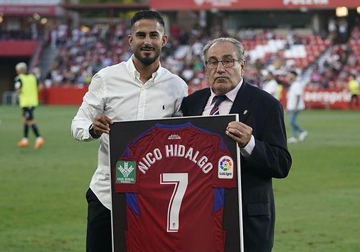 Nico Hidalgo, homenajeado por Pepe Macanás.