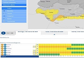 La Junta activa el Plan de Emergencias ante el Riesgo de Inundaciones en Andalucía