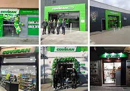 Las seis nuevas aperturas de Covirán en 2025.