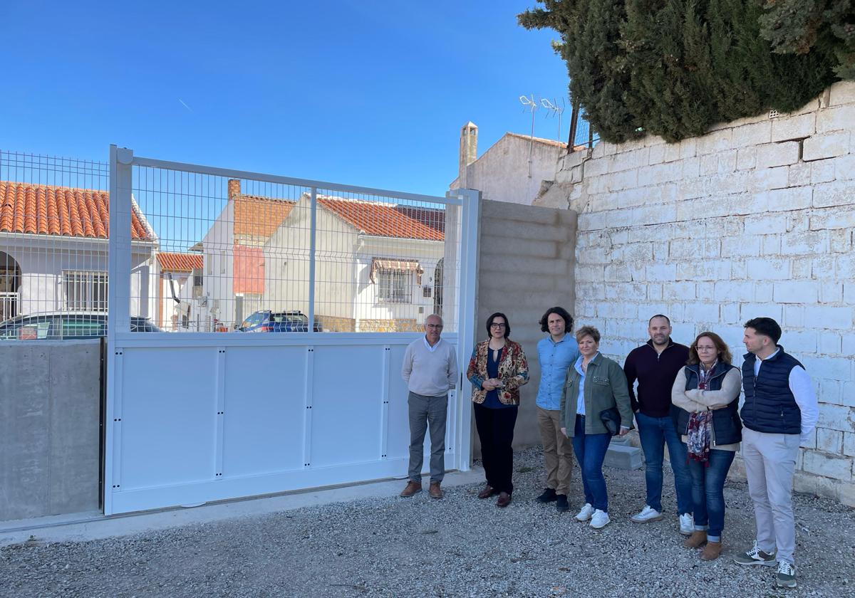 La Junta mejora el muro perimetral del IES Montes Orientales en Iznalloz con una inversión de más de 100.000 euros