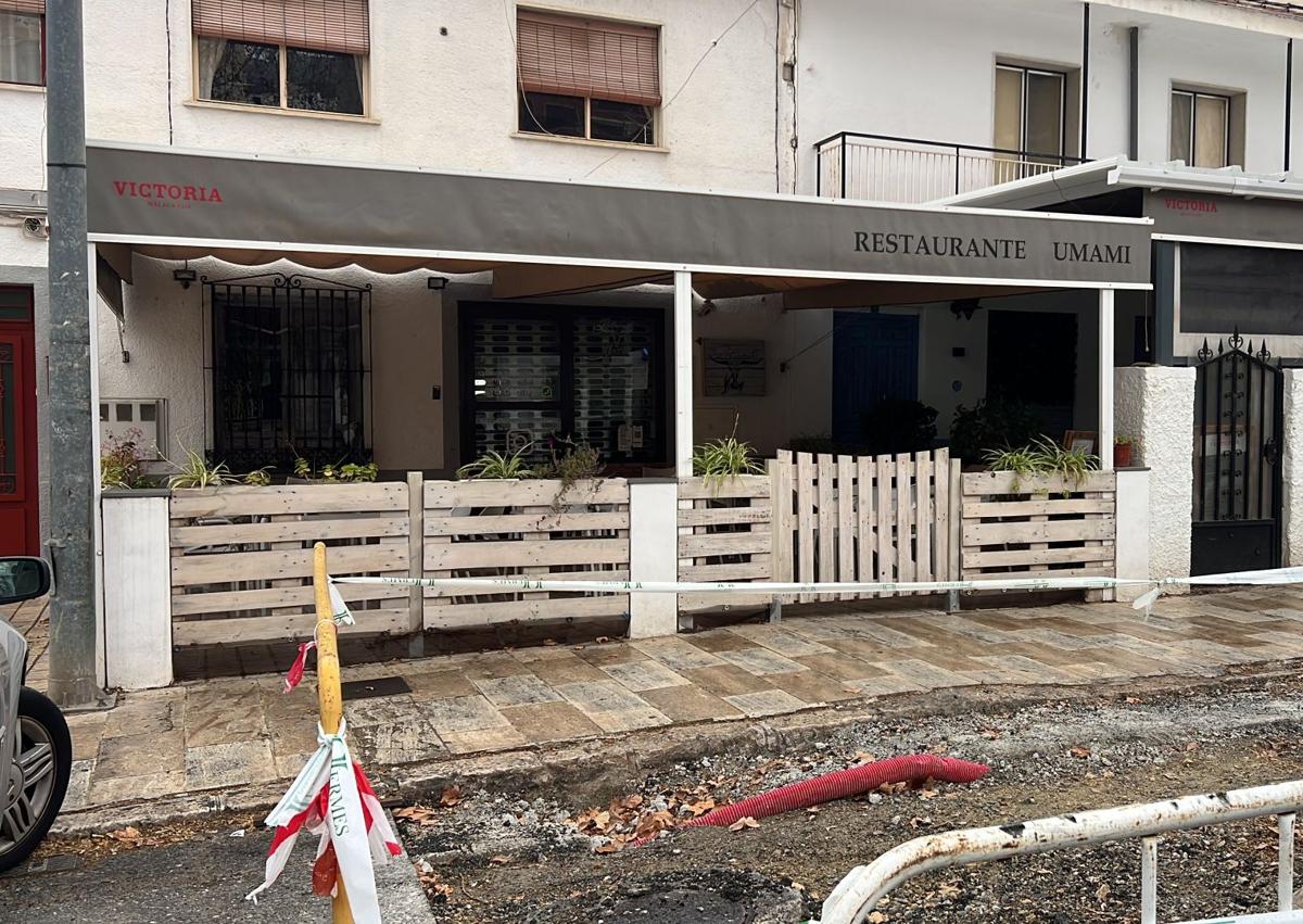 Imagen secundaria 1 - Lugar donde dejaron al empresario de Vélez-Málaga sus secuestradores.