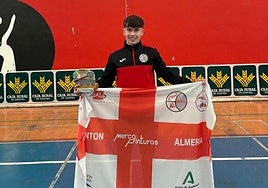 Javier Basilio, en Tordesillas.