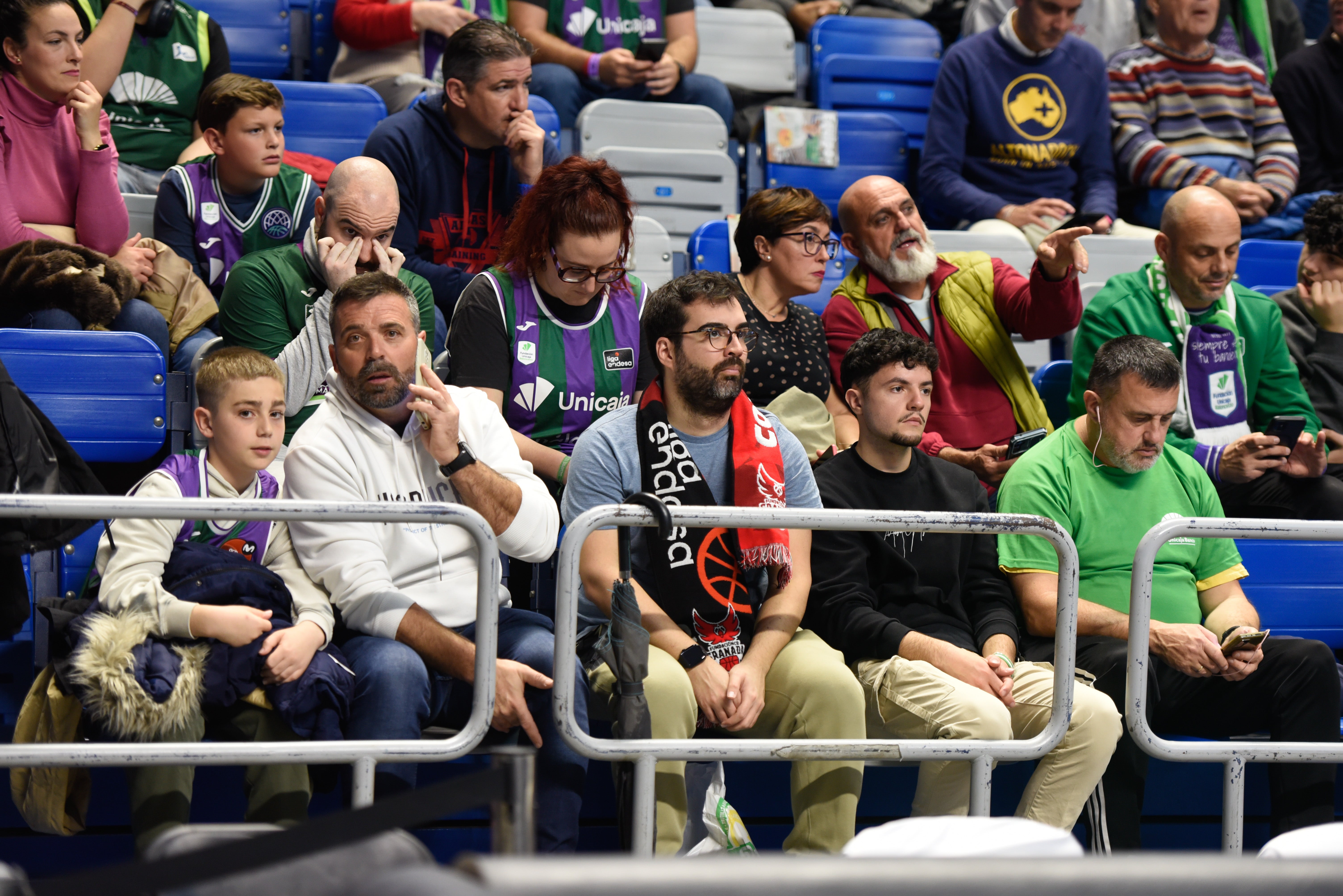 Encuéntrate en la grada del Martín Carpena en el Unicaja-Covirán Granada