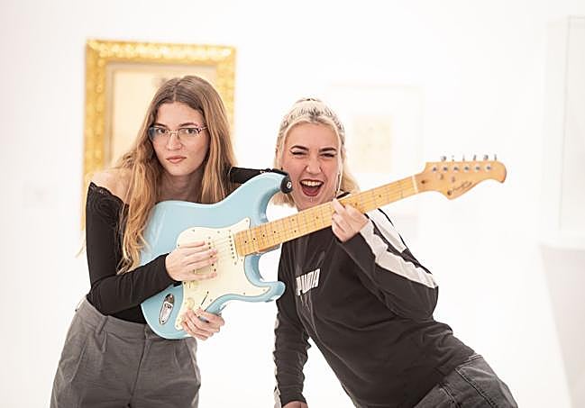 Las Dianas en acción.