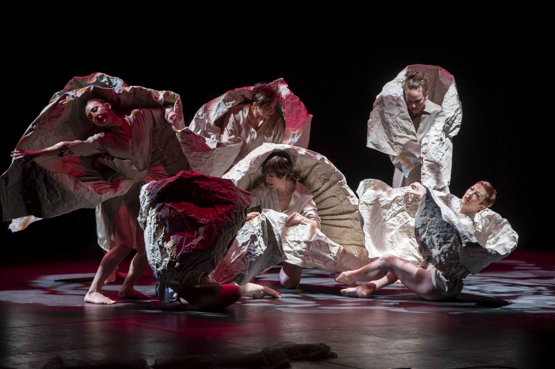 Un instante del espectáculo de danza 'Al son'.