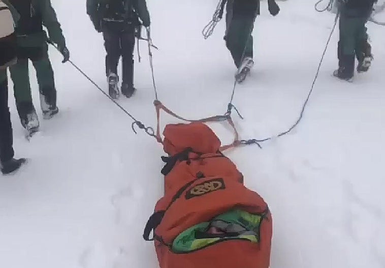 Dos rescatados cuando trataban de subir al Mulhacén desde Capileira.