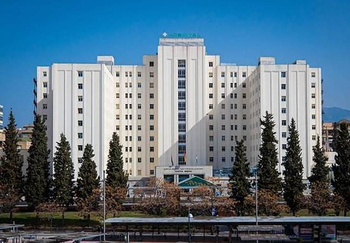 Imagen de archivo de la fachada del hospital.