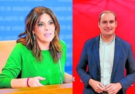 Ángeles Férriz y Juan Latorre, candidatos a la secretaría general del PSOE de Jaén.