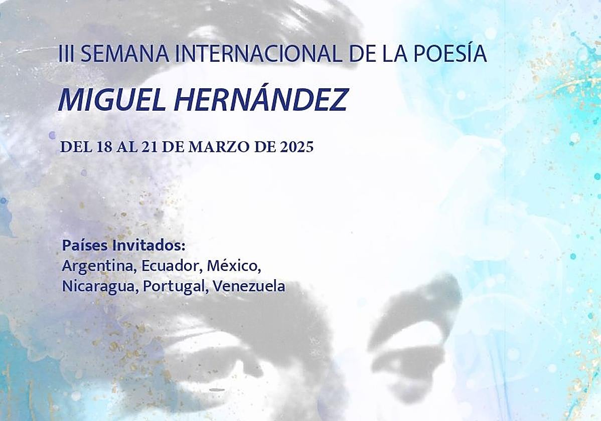 Cartel promocional de las jornadas.