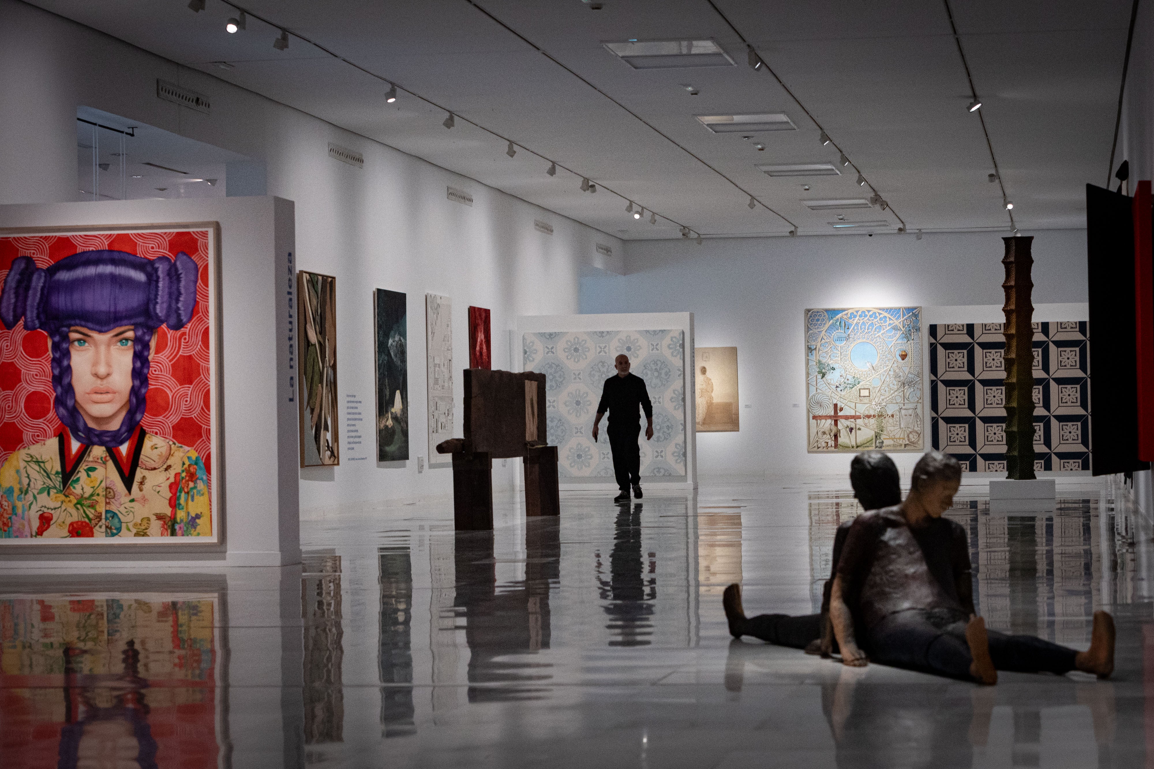 La exposición de arte contemporáneo andaluz, en imágenes