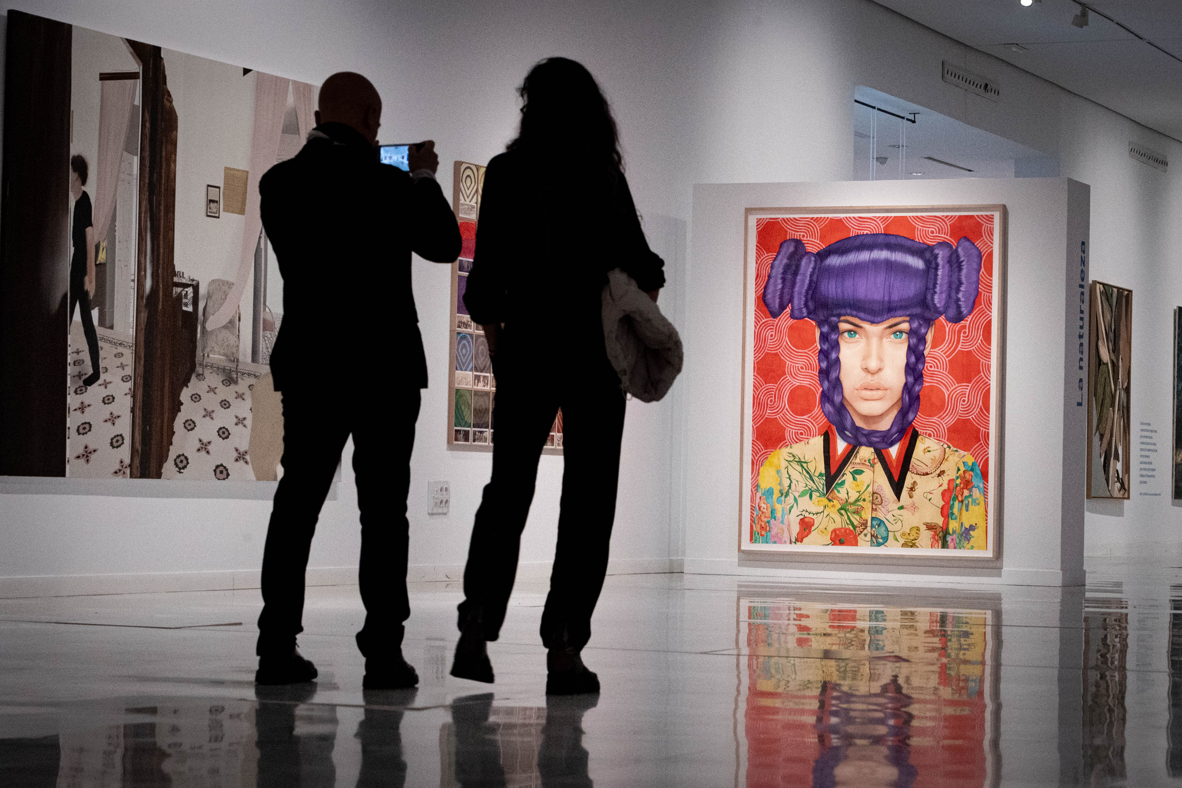 La exposición de arte contemporáneo andaluz, en imágenes