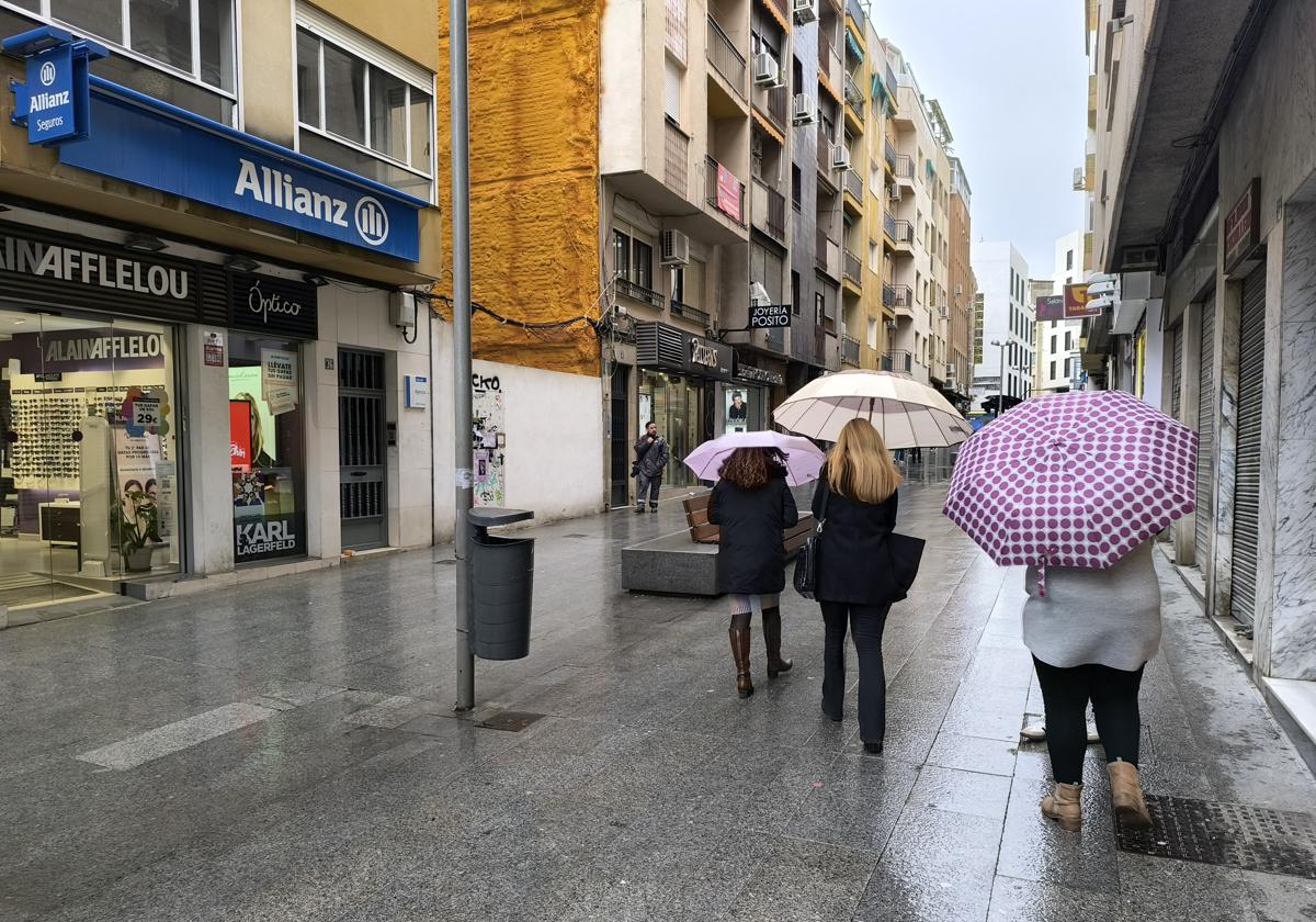 'Konrad' deja hasta 65 litros por metro cuadrado en Jaén