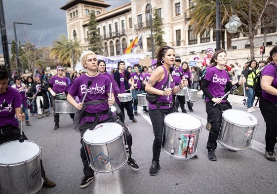 Manifestación del 8-M en Granada.