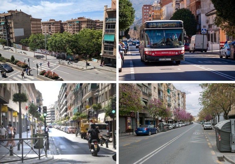 Las 50 calles de Granada donde los árboles ya no taparán las farolas