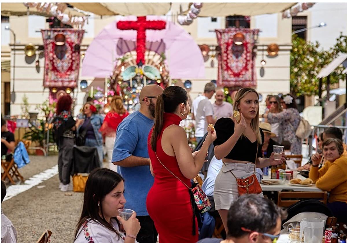 Fiesta de las Cruces el año pasado.