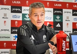 Fran Escribá, entrenador del Granada.