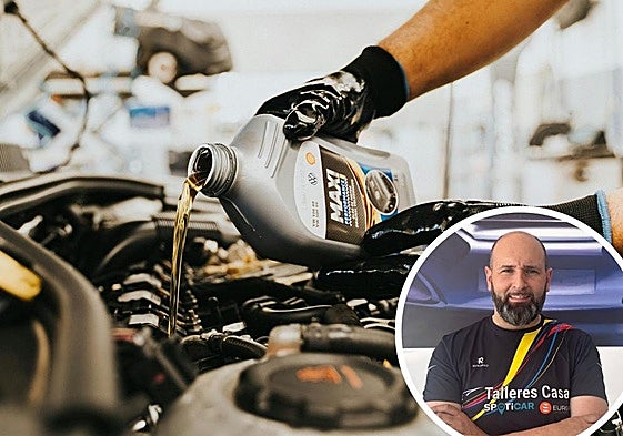 Javier Casares, gerente del Taller Casares de Dúrcal.