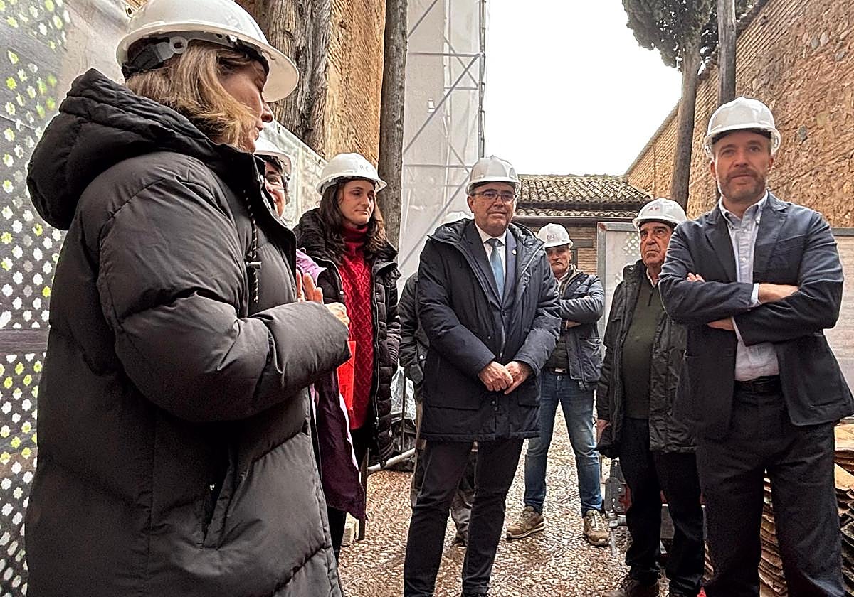 Avanzan las obras de conservación del Parador con 2,2 millones de euros de fondos Next Generation