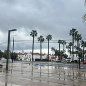 La Costa de Granada, en aviso naranja por lluvias este martes.