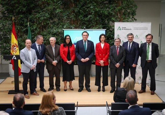 Firma de la gran alianza entre parques tecnológicos andaluces.
