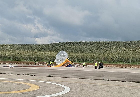Preparativos para el lanzamiento en el centro ATLAS.
