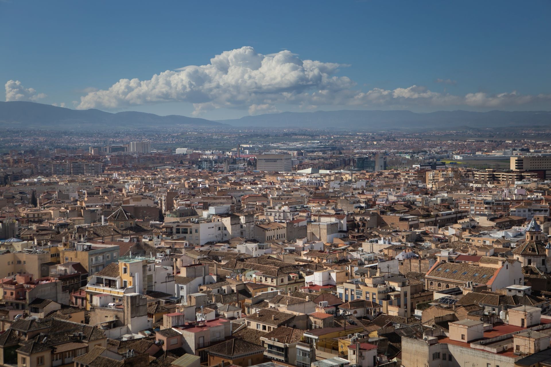 Así son las vistas inéditas del nuevo mirador de la Catedral de Granada