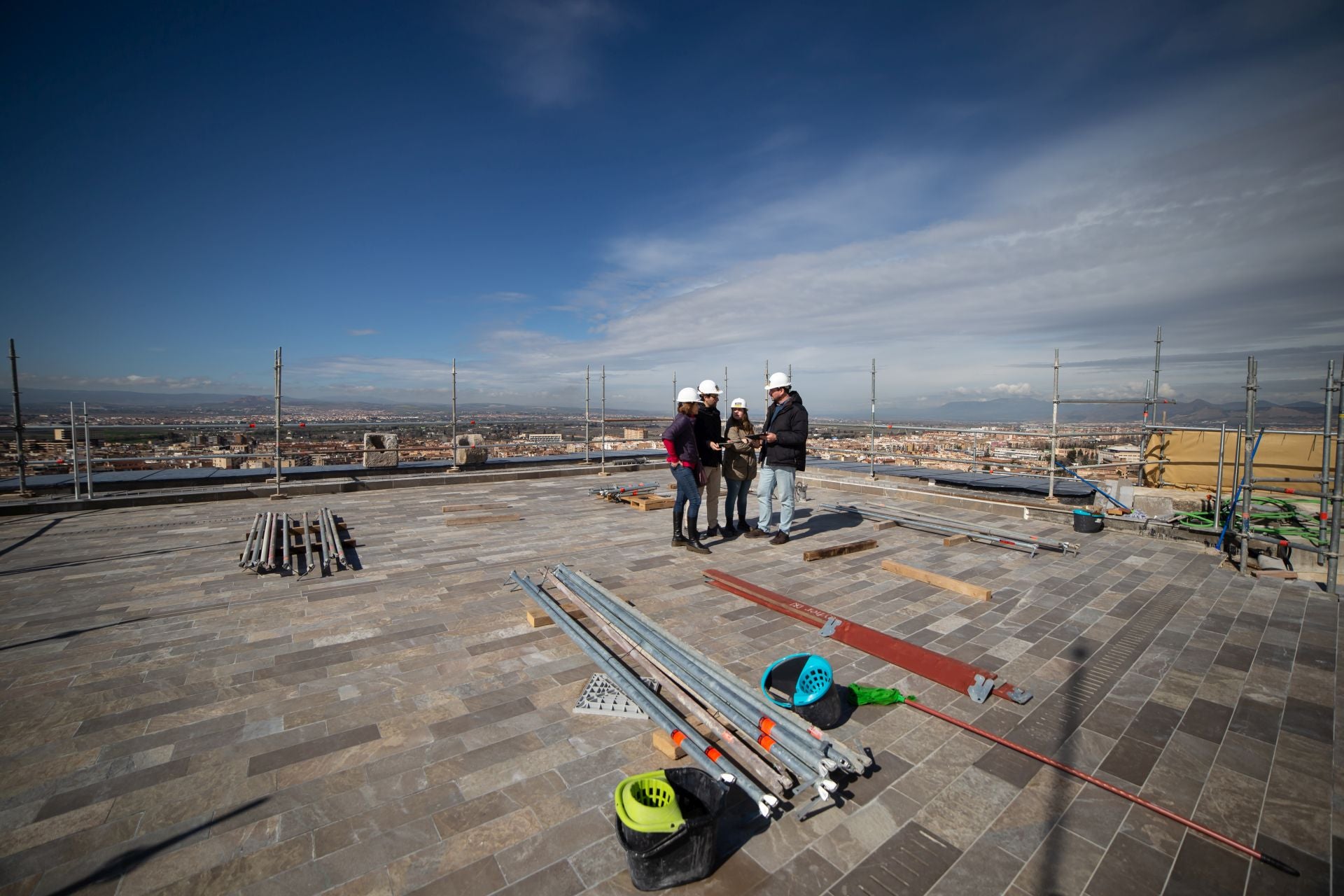 Así son las vistas inéditas del nuevo mirador de la Catedral de Granada