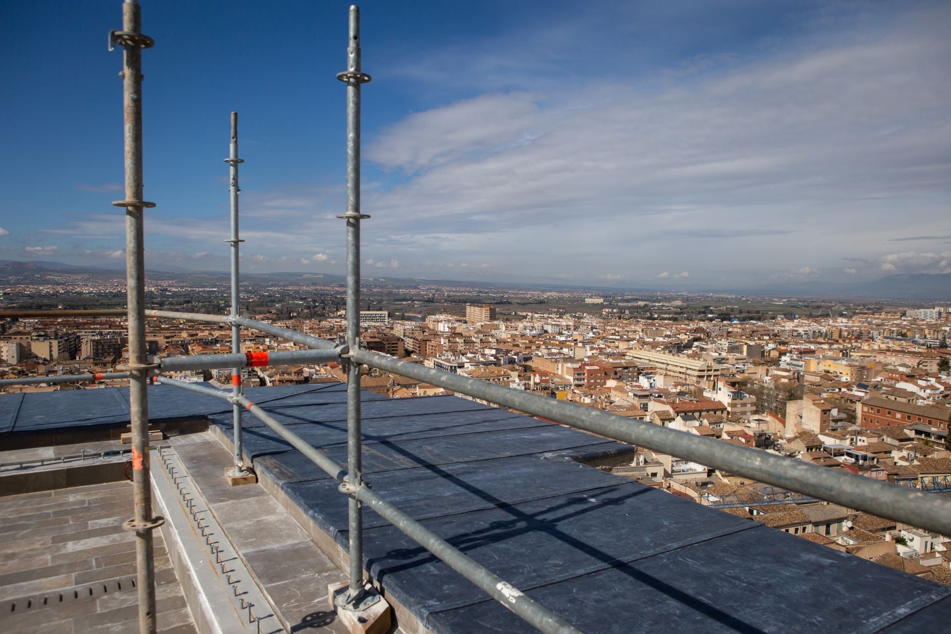 Así son las vistas inéditas del nuevo mirador de la Catedral de Granada