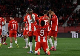 Luis Suárez celebra un gol importantísimo